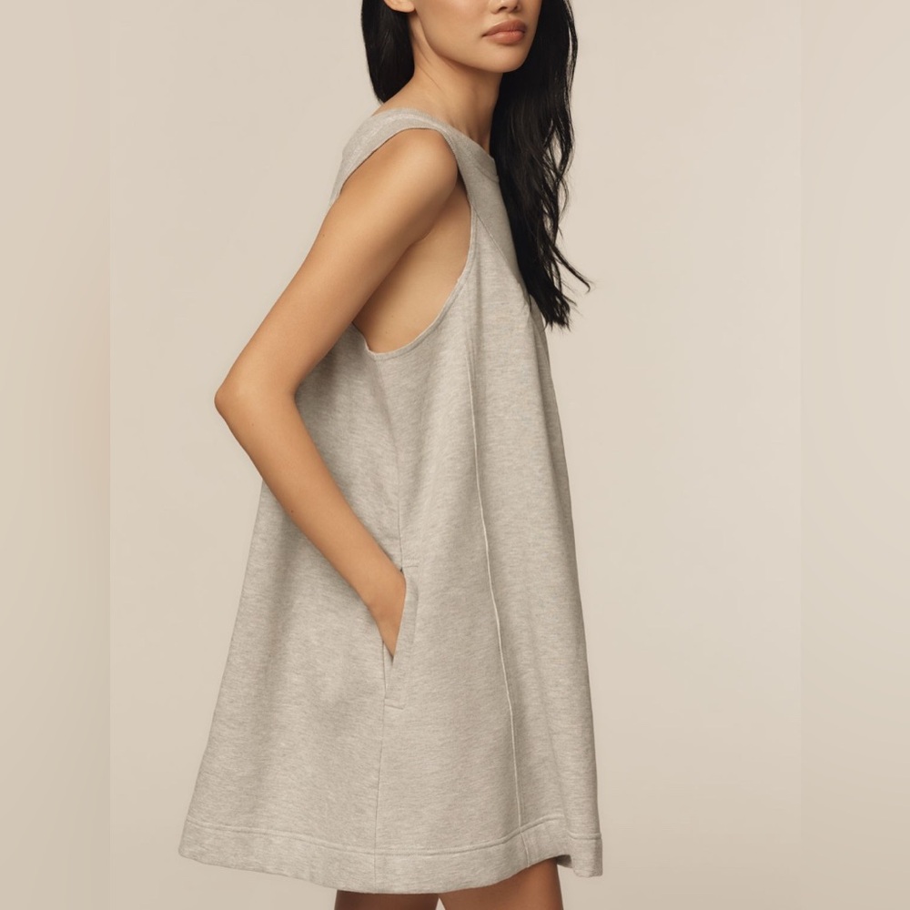 ✨ Anthropologie Palm Tree Sleeveless Mini Dress Sz 1 X - Picture 3 of 7